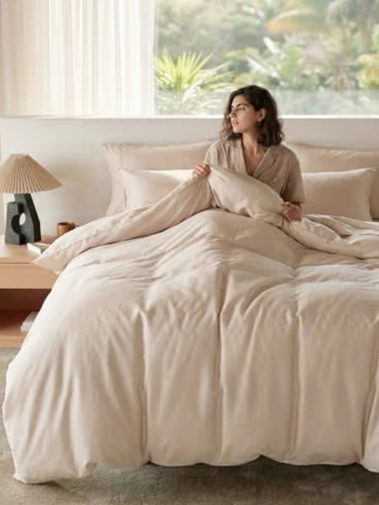 Bedsure Other - Bedsure 100% Organic Cotton Duvet Cover Queen